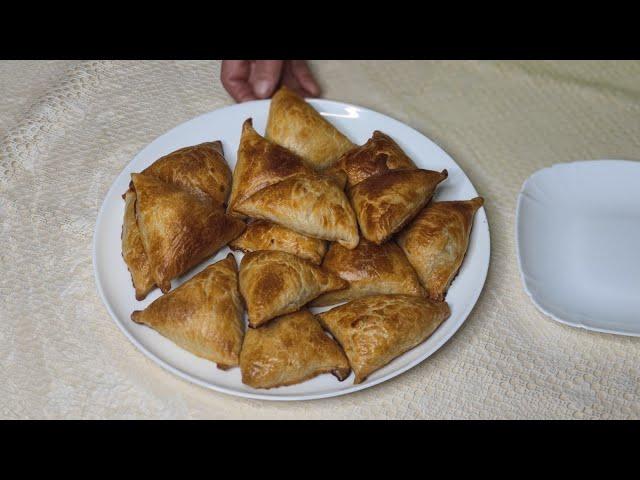 Вкусная, сочная, самса хрустящая. Простой рецепт супер.