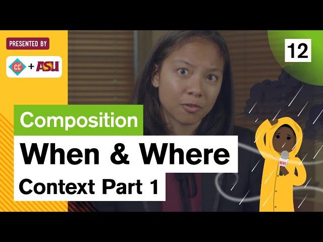 When and Where? Context Part 1: Study Hall Writing Composition #12