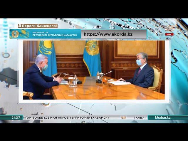 К.Токаев принял председателя правления АО «Национальный научный медицинский центр»