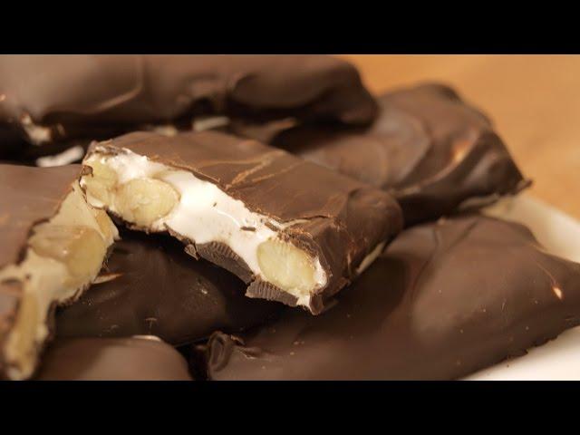 Homemade Nougat candy  English subtitles