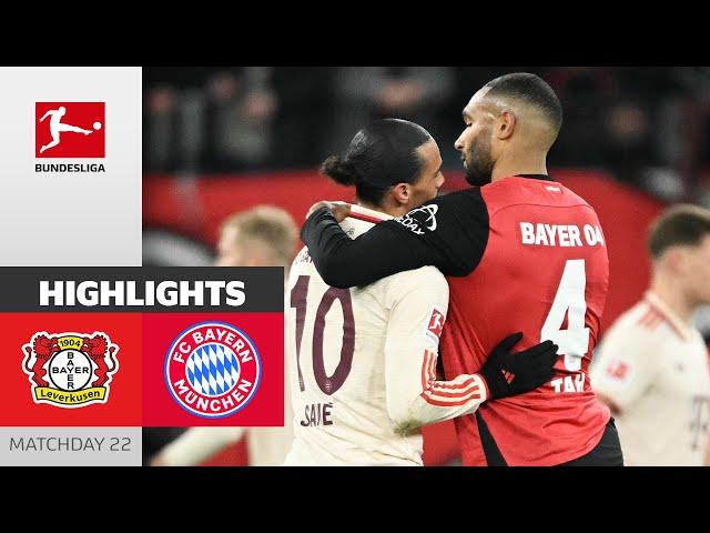 Draw At The Very Top! | Bayer 04 Leverkusen - FC Bayern München 0-0 | HL | MD 22 – Bundesliga