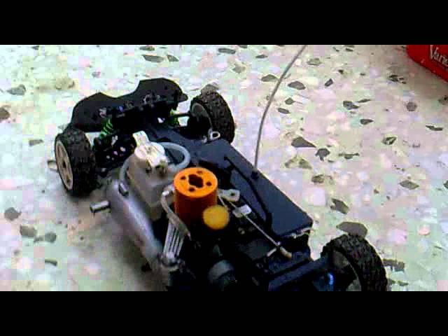 Kyosho PureTen GP Alpha 3 nitro RC car - still running strong after 3 years of sleep