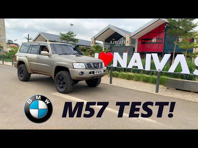 Nissan Patrol M57 Test - Naivasha Coffee Run!