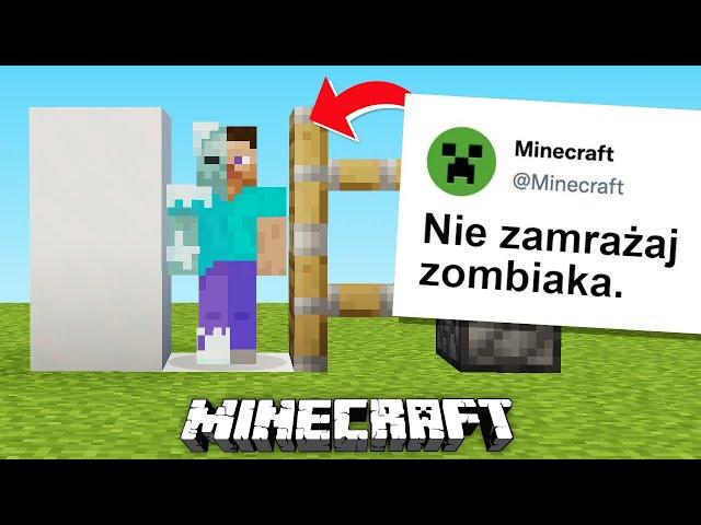 Sprawdziłem 10 RZECZY których NIE DA SIĘ ODZOBACZYĆ w MINECRAFT...