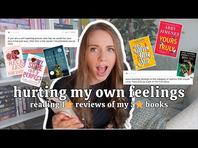 reading 1 star reviews of my favorite books... ⭐ ouch!