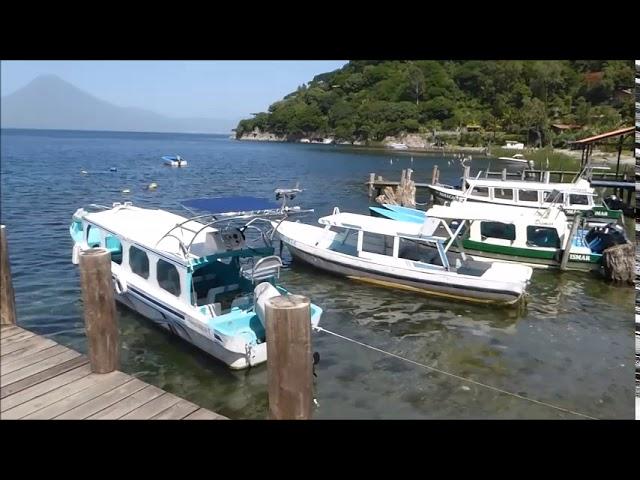 Lake Front and Village Views of Santa Catarina, Lake Atitlan