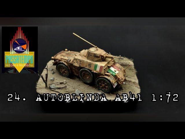 24. Autoblinda AB 41 1/72 italeri