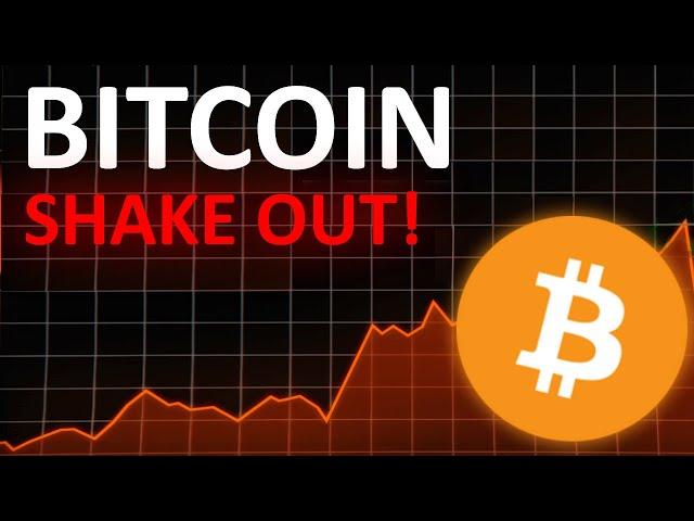 Bitcoin das ist nur ein kleiner Shake Out!