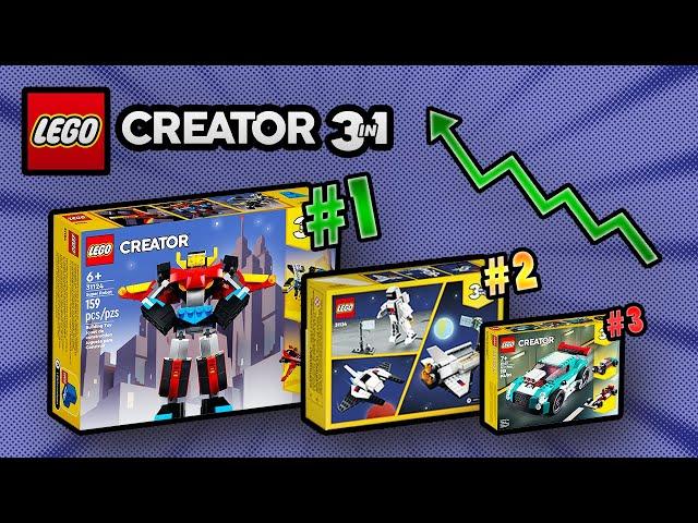 My Top LEGO Creator 3-in-1 Sets Under $15