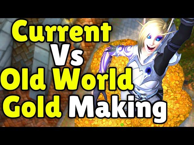 Current Vs Old World Gold Making Which Is Better? In WoW War Within - Gold Farming