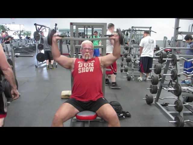 John Skelton - 320 Pound Seated Machine Shoulder Press