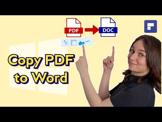 How to Copy PDF to Word without Losing Formatting