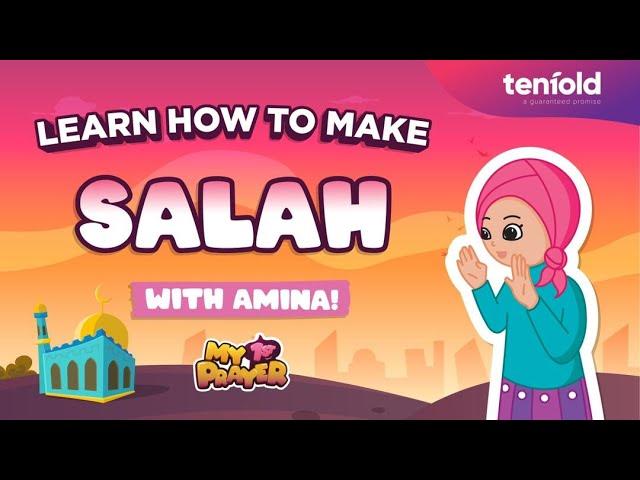 How to Pray (Salah) with Amina | My First Prayer for kids