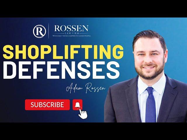 Shoplifting Defenses explained by a Florida Criminal Defense Attorney