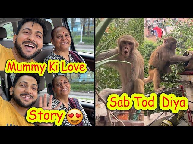 Mummy Ne Btayi Apni Love Story Or Bandaro Ne Kiya Ghar Pe Attack | Vinay Thakur Vlogs