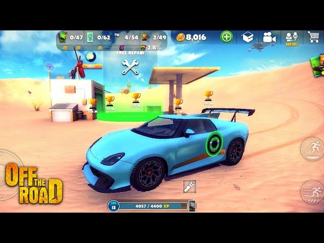 New Update New Car Meridian Driving In Desert | Off The Road OTR - Offroad Car Driving Game Gameplay