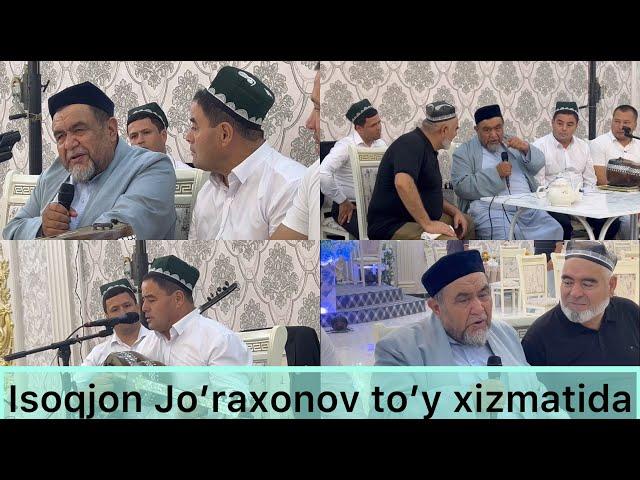 Isoqjon Jo’raxonov to’y xizmatidan TANTANALAR SAROYI TO’XONASI