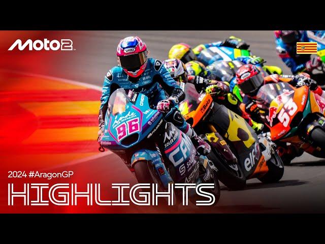 Moto2™ Race Highlights  | 2024 #AragonGP