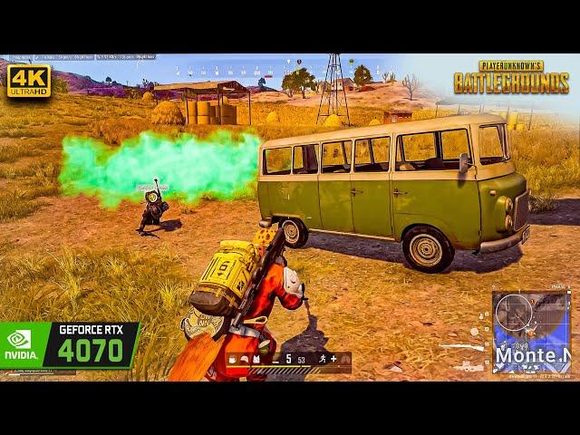 PUBG PC: Intense 4K Action Gameplay (2024) (NO Commentary)