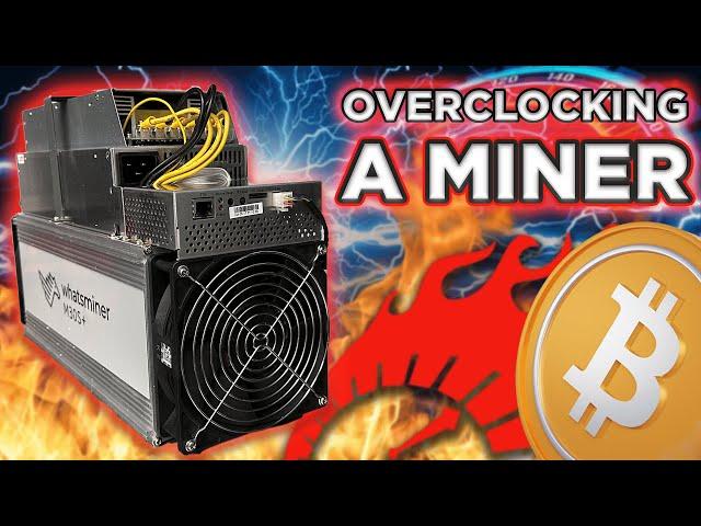 Overclocking a Bitcoin Miner!