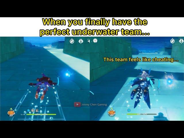 When you have Neuvillette in your underwater team..