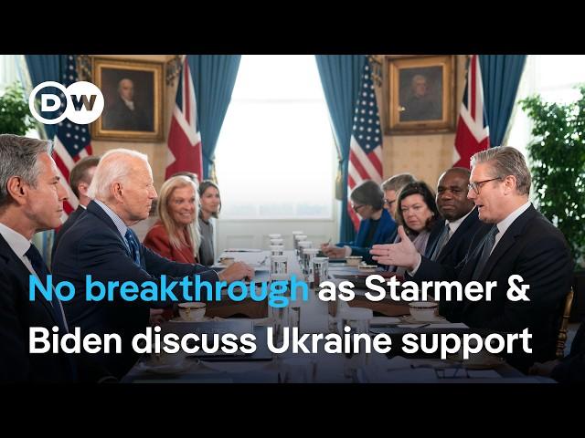 US and UK delay Ukraine missile decision: What's holding Kyiv's allies back? | DW News