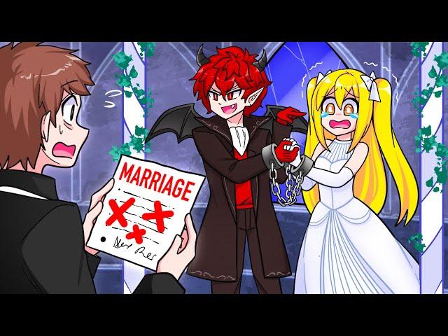 The Demon FORCED Me to MARRY him in Gacha Life…