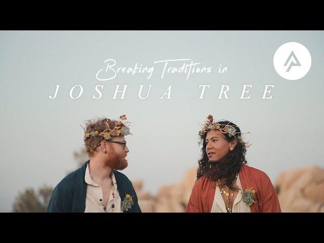 The MOST UNIQUE wedding we've ever filmed in Joshua Tree 