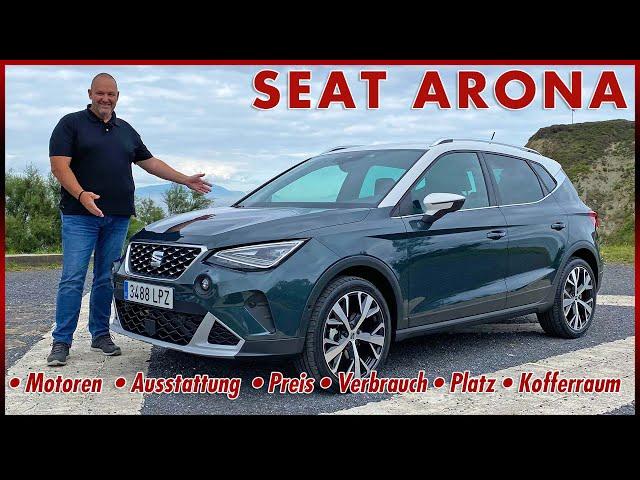 Seat Arona 2022 - Das Facelift des City SUV im Test | Preis Motor Platz Verbrauch Review Neu Deutsch