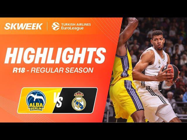 VINTAGE LLULL TO HELP MADRID TO WIN ?!  Alba Berlin vs Real Madrid - Highlights EuroLeague R18