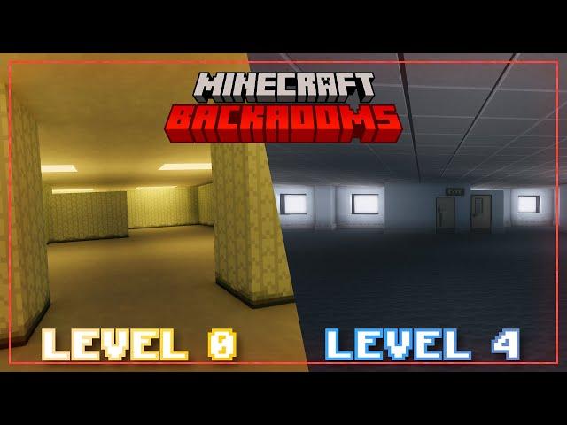 Backrooms Levels In Minecraft