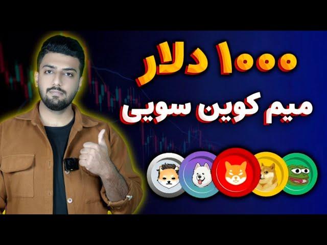 1000دلار سود با میم کوین سویی | درآمد 70 میلیونی 