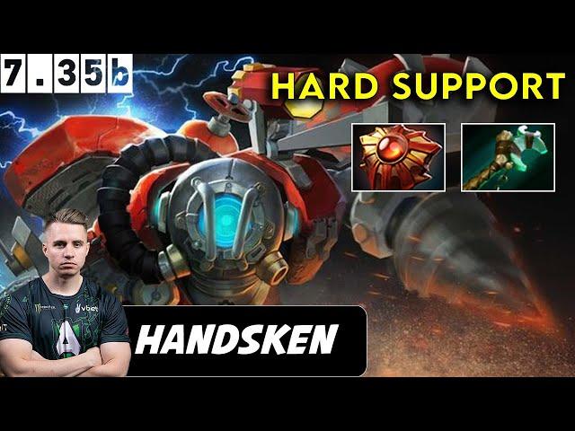 Handsken Clockwerk Hard Support - Dota 2 Patch 7.35b Pro Pub Gameplay