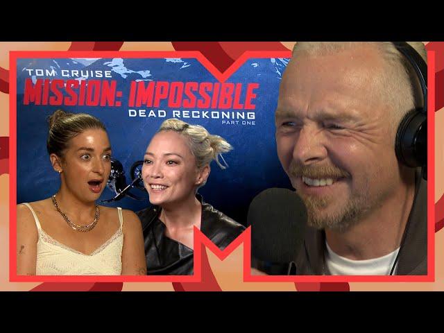 Mission Impossible's Simon Pegg & Pom Klementieff Hilariously Prank Harriet Rose | MTV Movies | #AD