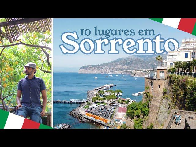 SORRENTO, Itália: O que fazer em 10 pontos turísticos | 4K