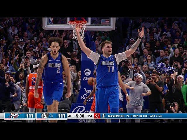 Mavericks Go On INSANE 30-0 Run 4th Quarter Run!  | December 2, 2023