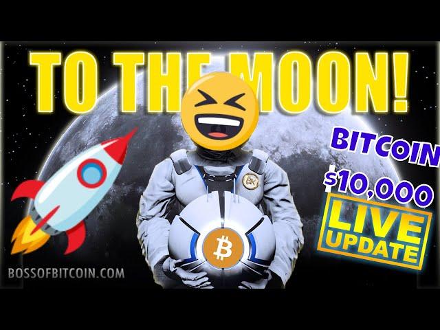 BITCOIN 10K!! BTC USD PRICE TARGET ANALYSIS TA Crypto Trading Live Stream & Cryptocurrency News