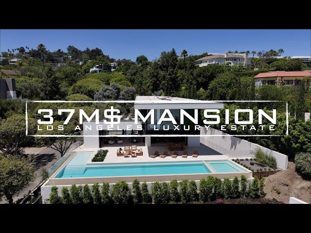 37M$ Mansion in Los Angeles County That Suffered Wildfire Damage | 4K Tour Video