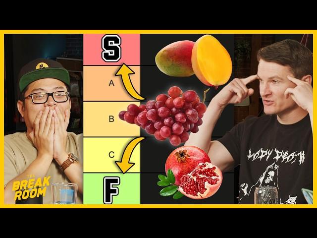 Which FRUIT Is BEST? Zach's MASTER FRUIT TIER LIST and RANKING