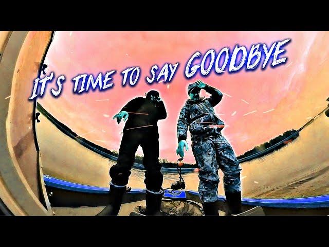 Time to say GOODBYE. Похоже мы все! Закончили