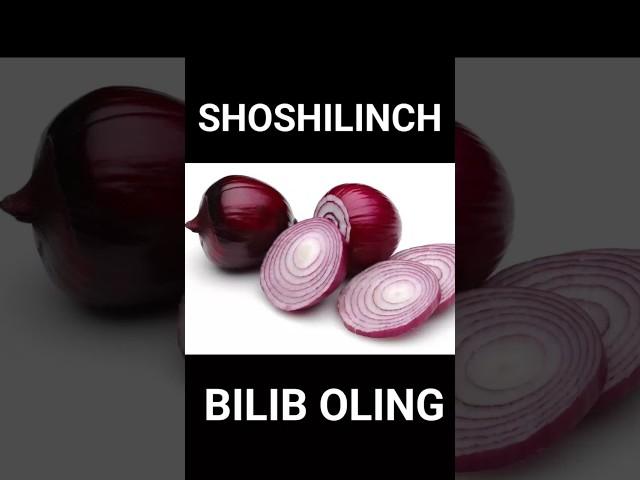 #bilib oling