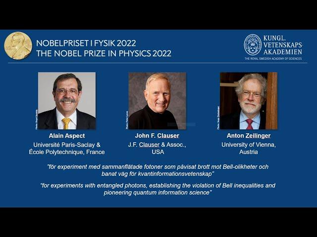 Colloquium about the Nobel Prize in Physics 2022