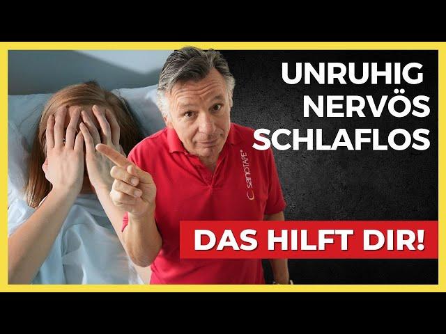 Nie wieder unruhige Nächte! Entdecke diese einfache Methode gegen Nervosität und Schlaflosigkeit! 