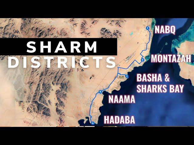 ️  SHARM Areas - Don't  BOOK HOTEL Before you Watched THIS Video! Areas of Sharm el Sheikh - Egypt