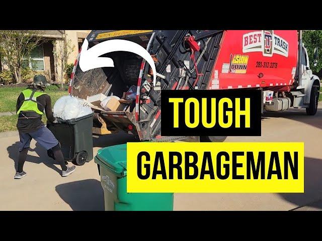 How Hard A Garbageman Works | Blue Collar Jobs