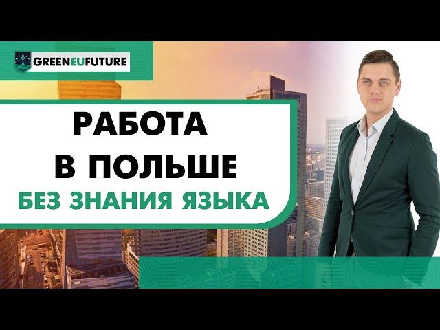 Работа в Польше без знания языка: виды и размер оплаты