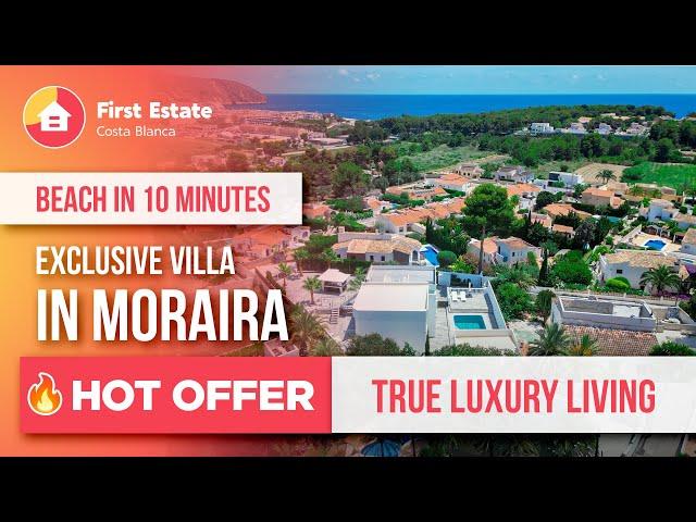 ⭐️ Exclusive Villa in Moraira - SEA VIEWS & TRUE LUXURY