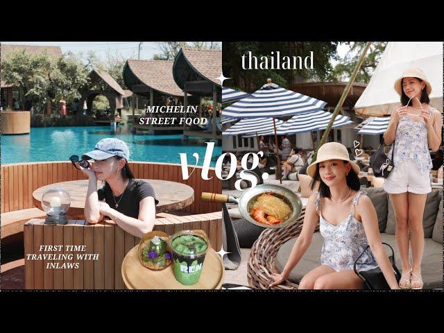 thailand vlog  曼谷百貨泰好逛！包車到處吃  米其林路邊小吃 冬陰功媽媽麵、海鮮市場、芒果糯米飯  | It's Jcnana 蒨蒨