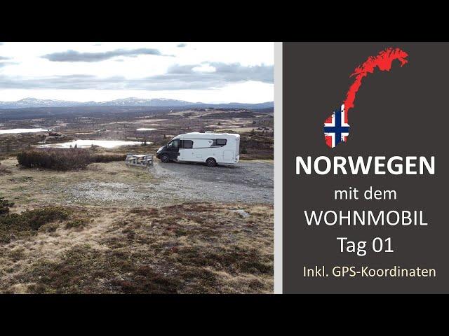 Nordnorwegen mit dem Wohnmobil 2022 - Tag 01