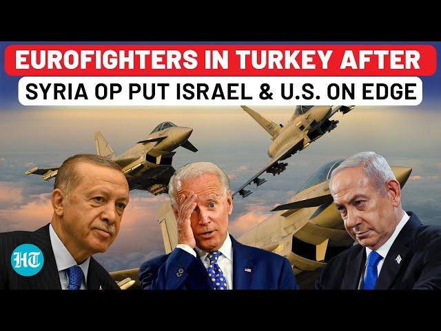 Eurofighter Jets Land In Turkey: Dangerous Shift for Israel & U.S. Amid Syria Chaos? SDF | PKK | HTS